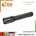 Factory Wholesale Emergency Aluminium Tactical Bonne qualité High Lumen 3watt Cree XPE Super Bright Police a conduit Torch Flashlight